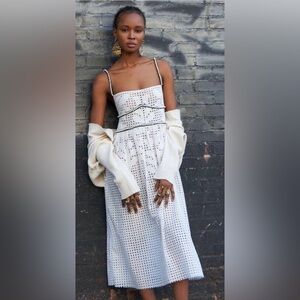 NWT DYLAN LEX EYELET DRESS XS